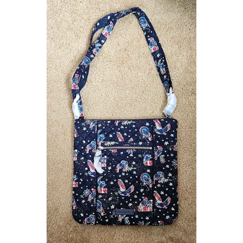 Vera Bradley Holiday Owls Hipster NWT